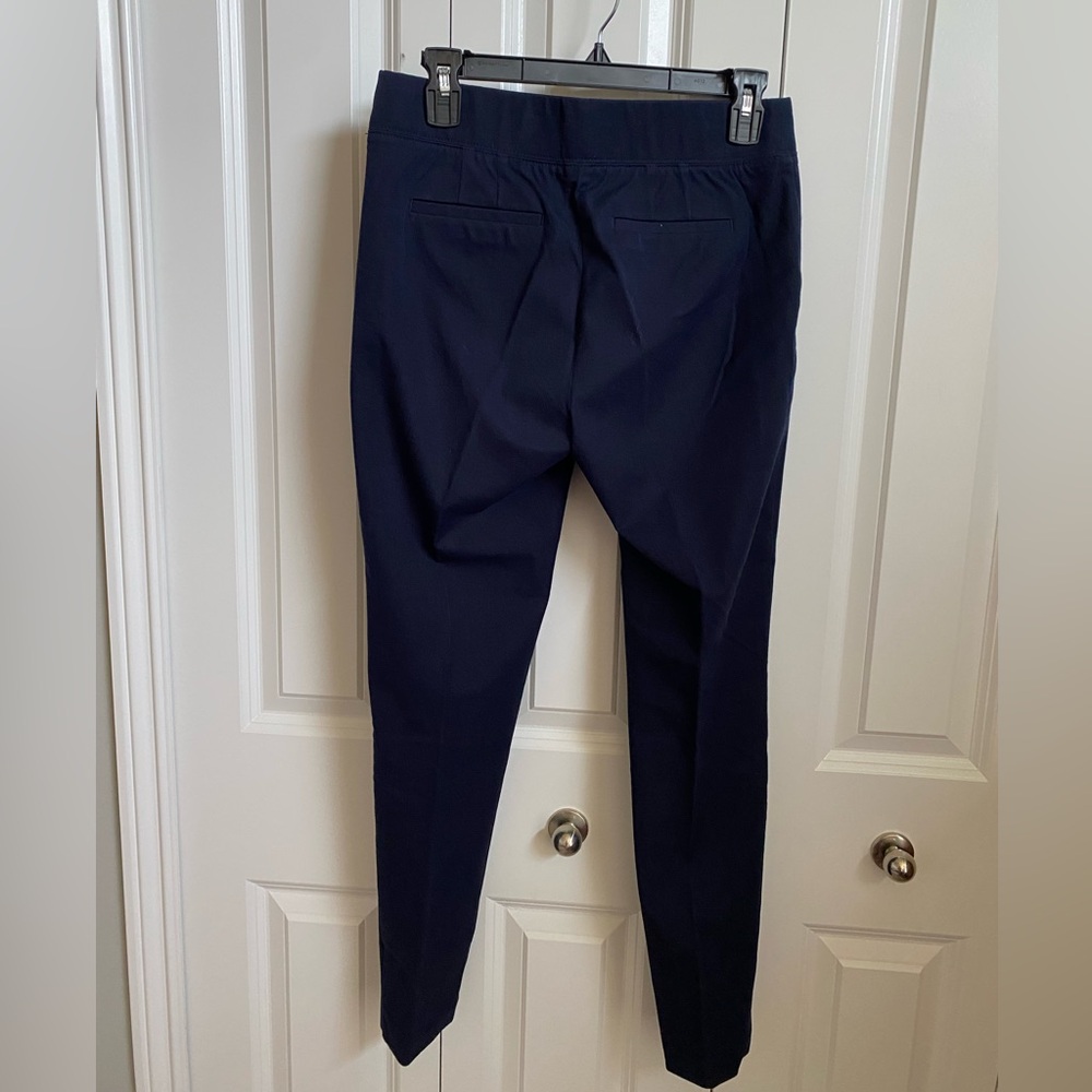 Talbots Dark Blue Skinny Ankle Pants - Picture 3 of 7